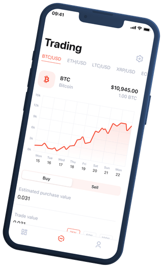 Duvet Fondange interface de plateforme de trading automatisé de cryptomonnaies